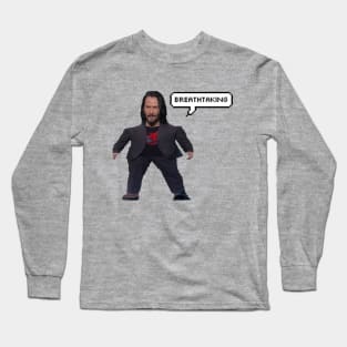 Mini Keanu Meme Long Sleeve T-Shirt